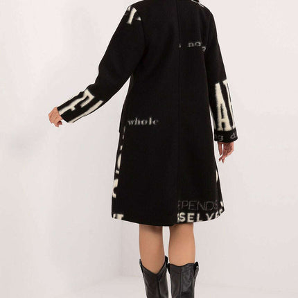 Women's Transitional Coat 200504 With Colorful Print - Très Elite