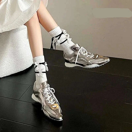 Women's Trendy Asymmetrical Boxing Sneakers - Performance Meets Everyday Style - Très Elite