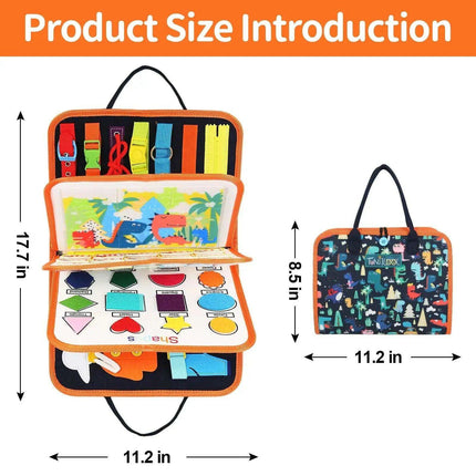 Wonderland Montessori Parish Toys Interactive Cloth Storybook - Inspiring Educational Adventure - Très Elite