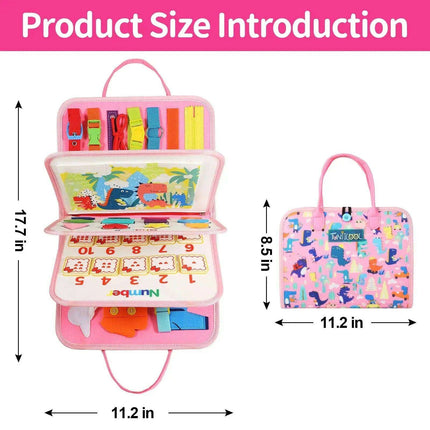 Wonderland Montessori Parish Toys Interactive Cloth Storybook - Inspiring Educational Adventure - Très Elite