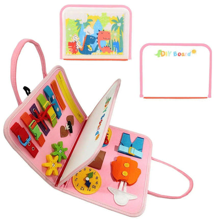 Wonderland Montessori Parish Toys Interactive Cloth Storybook - Inspiring Educational Adventure - Très Elite