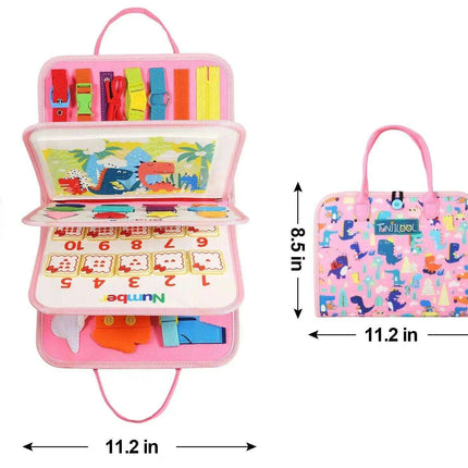 Wonderland Montessori Parish Toys Interactive Cloth Storybook - Inspiring Educational Adventure - Très Elite