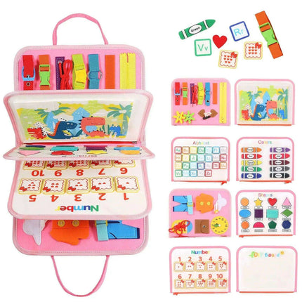 Wonderland Montessori Parish Toys Interactive Cloth Storybook - Inspiring Educational Adventure - Très Elite