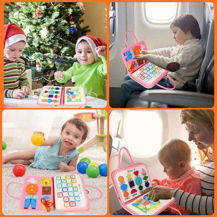 Wonderland Montessori Parish Toys Interactive Cloth Storybook - Inspiring Educational Adventure - Très Elite