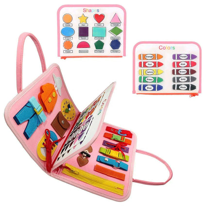 Wonderland Montessori Parish Toys Interactive Cloth Storybook - Inspiring Educational Adventure - Très Elite