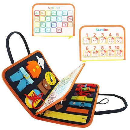 Wonderland Montessori Parish Toys Interactive Cloth Storybook - Inspiring Educational Adventure - Très Elite