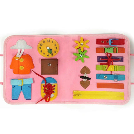 Wonderland Montessori Parish Toys Interactive Cloth Storybook - Inspiring Educational Adventure - Très Elite