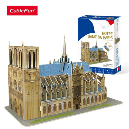 World Landmarks 3D Puzzle Set for Kids - Fun & Educational Building Models - Très Elite
