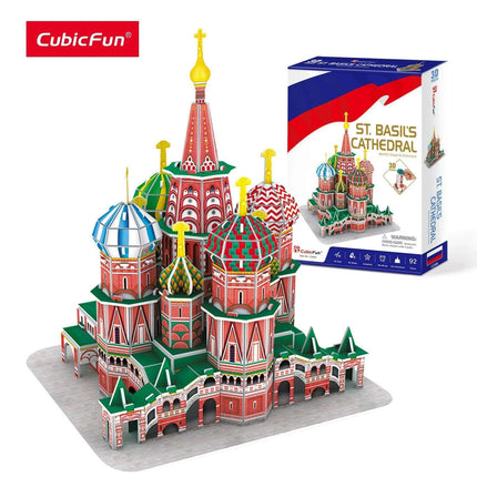 World Landmarks 3D Puzzle Set for Kids - Fun & Educational Building Models - Très Elite