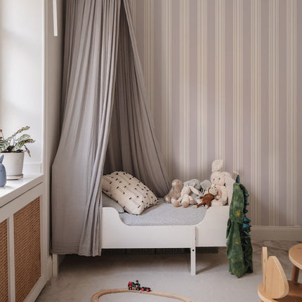 Wallcolors Tapeta Woven Stripe Wallpaper - Durable, Elegant Design