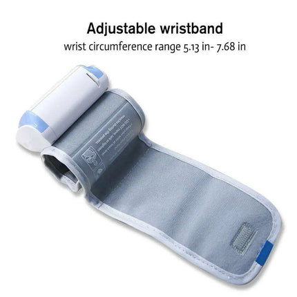 Wrist-Fit Digital Blood Pressure & Heart Rate Tracker for Optimal Health Monitoring - Très Elite