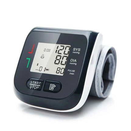 Wrist-Fit Digital Blood Pressure & Heart Rate Tracker for Optimal Health Monitoring - Très Elite