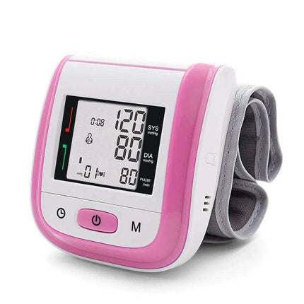 Wrist-Fit Digital Blood Pressure & Heart Rate Tracker for Optimal Health Monitoring - Très Elite