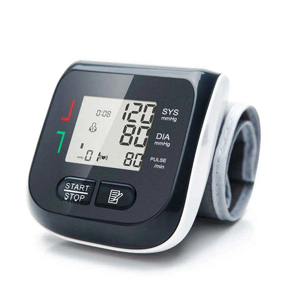 Wrist-Fit Digital Blood Pressure & Heart Rate Tracker for Optimal Health Monitoring - Très Elite
