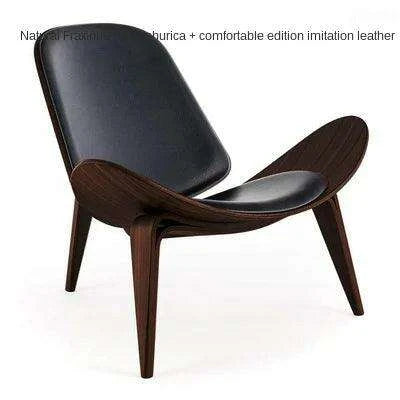 Wuli Modern Minimalist Aircraft Shell Lounge Chair - Très Elite