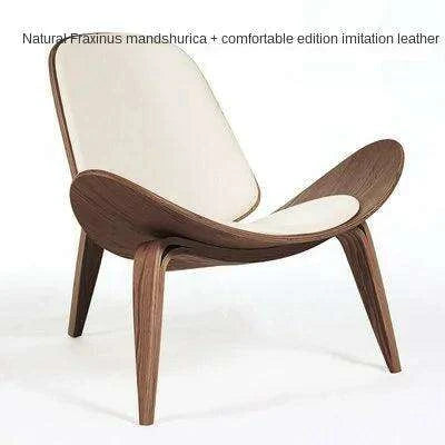 Wuli Modern Minimalist Aircraft Shell Lounge Chair - Très Elite