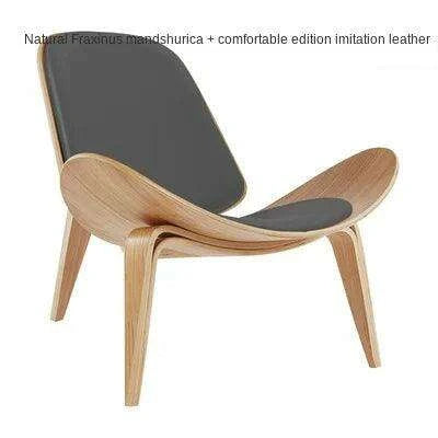 Wuli Modern Minimalist Aircraft Shell Lounge Chair - Très Elite