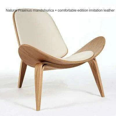 Wuli Modern Minimalist Aircraft Shell Lounge Chair - Très Elite