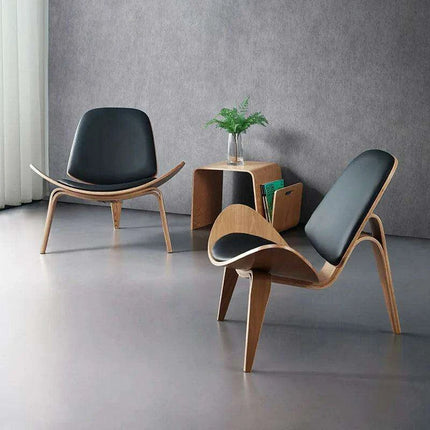 Wuli Modern Minimalist Aircraft Shell Lounge Chair - Très Elite