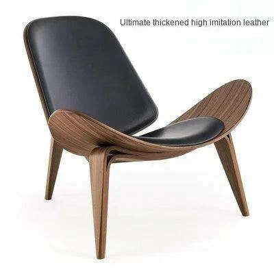 Wuli Modern Minimalist Aircraft Shell Lounge Chair..