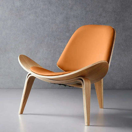 Wuli Modern Minimalist Aircraft Shell Lounge Chair - Très Elite