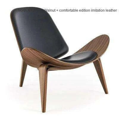 Wuli Modern Minimalist Aircraft Shell Lounge Chair - Très Elite