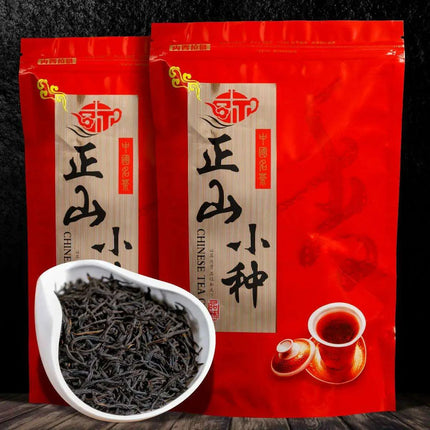 Wuyi Lapsang Souchong Tea: Authentic Chinese Black Tea in Freshness-Preserving Pouch - Très Elite