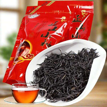 Wuyi Lapsang Souchong Tea: Authentic Chinese Black Tea in Freshness-Preserving Pouch - Très Elite