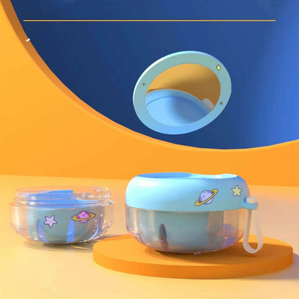 Y-Kelin Stylish Denture Care Kit with Complimentary Cleaning Tablets in Four Vibrant Colors - Très Elite
