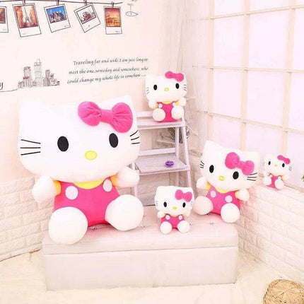 Y2K Hello Kitty Cozy Plush Toy - Adorable Kawaii Cuddly Companion for Children's Birthday Celebrations - Très Elite
