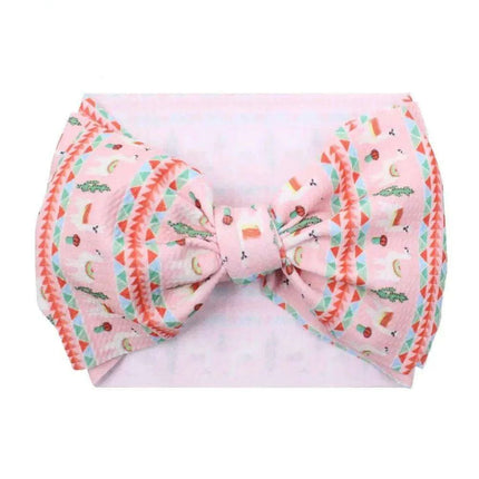 YANJIE 2023 Customizable Large Hair Bow Headband Set for Kids..