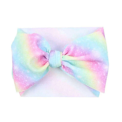 YANJIE 2023 Customizable Large Hair Bow Headband Set for Kids..