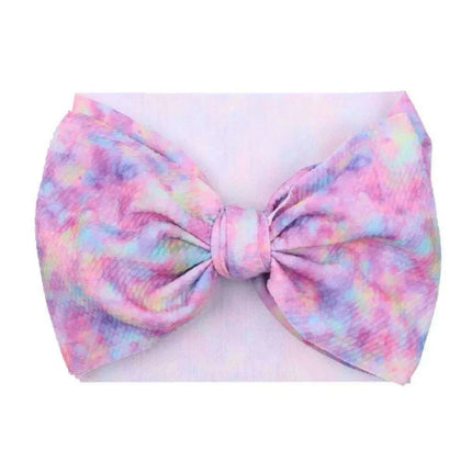 YANJIE 2023 Customizable Large Hair Bow Headband Set for Kids..