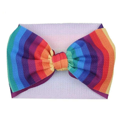 YANJIE 2023 Customizable Large Hair Bow Headband Set for Kids..
