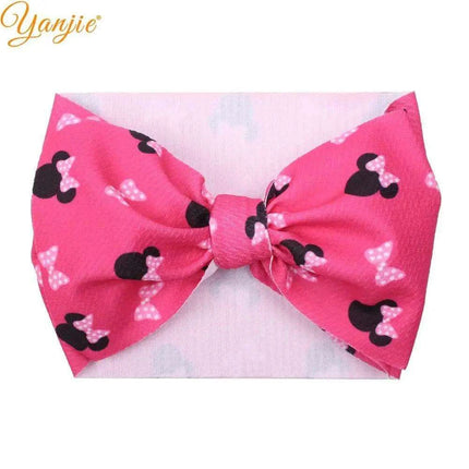 YANJIE 2023 Customizable Large Hair Bow Headband Set for Kids..