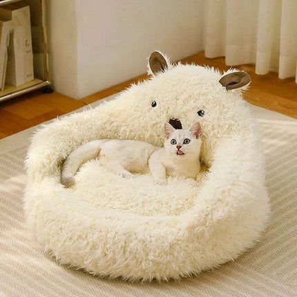 Year-Round Comfort Pet Haven: Luxury Bed for Ultimate Pet Relaxation - Très Elite