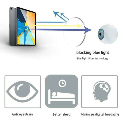 ZENOTTIC 2024 Retro Blue Light Blocking Reading Glasses - Chic Eyewear for Eye Protection and Better Sleep - Très Elite