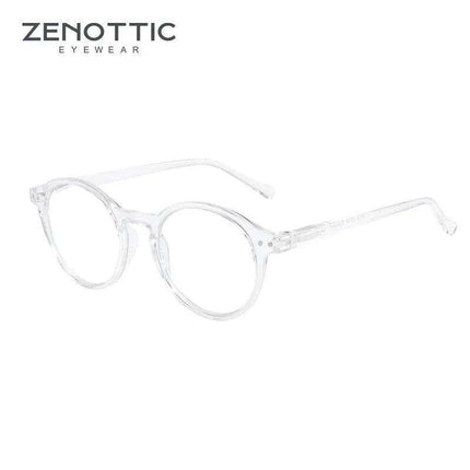 ZENOTTIC 2024 Retro Blue Light Blocking Reading Glasses - Chic Eyewear for Eye Protection and Better Sleep - Très Elite