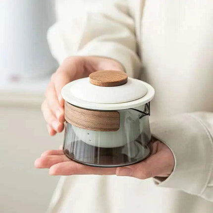 Zen Tea Ritual Travel Kit - Elegant Teapot, Cups, and Bowl Set for Tea Lovers on the Go - Très Elite