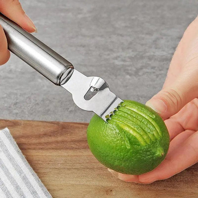 Zest Master Pro: Deluxe Stainless Steel Zesting Tool