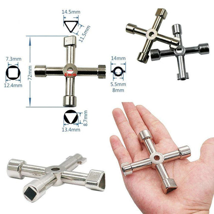 Zinc Alloy Triangle Key Wrench: Your Go-To Tool for Versatile Applications - Très Elite