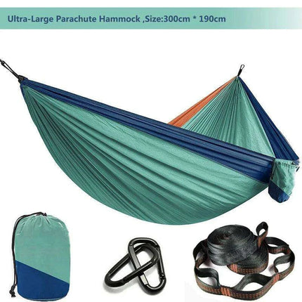 Zowee Ultimate Adventure Hammock Set with Tree Straps & Heavy-Duty Carabiners | Ultra-Durable Parachute Nylon..
