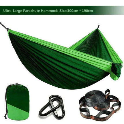 Zowee Ultimate Adventure Hammock Set with Tree Straps & Heavy-Duty Carabiners | Ultra-Durable Parachute Nylon..