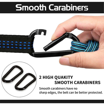 Zowee Ultimate Adventure Hammock Set with Tree Straps & Heavy-Duty Carabiners | Ultra-Durable Parachute Nylon..