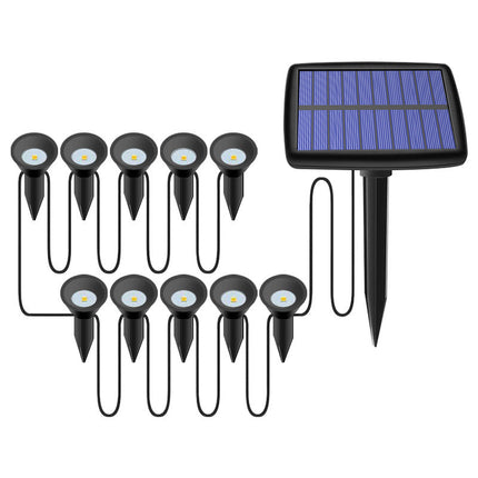 Solar Flower Pot Light LED Lawn Lamp White Or Warm Light IPX4 0.2W