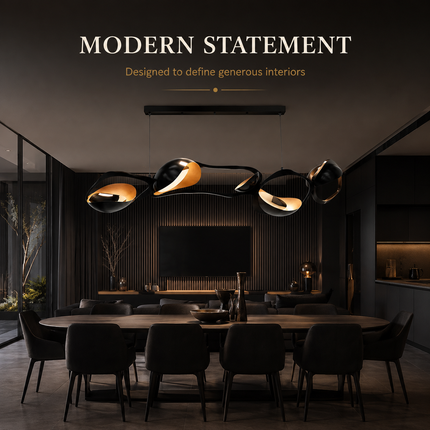 Nordic Sculptural LED Pendant Light — Organic Ring Form, Adjustable Height, 125cm & 150cm Pendant Light Fixtures 2025nordic-minimalist-led-pendant-lights-for-living-dining-room-kitchen-food-tables-designer-chandelier-home-decor-light-fixture Home & Garden > Lighting > Ceiling Lights & Fans > Chandeliers & Pendant Lights