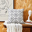 Looking Back Gray / 30x 50 Pillow Cover