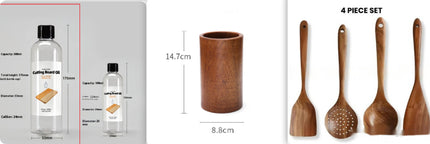Food Grade Mineral Oil For Solid Wood Cutting Board Maintenance 300ml