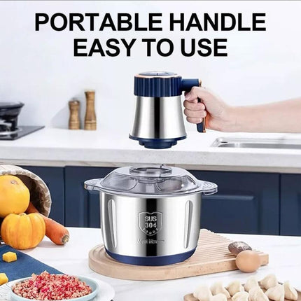 5L Electric Meat Grinder Mincer Mixer Blender Food Chopper Processor B