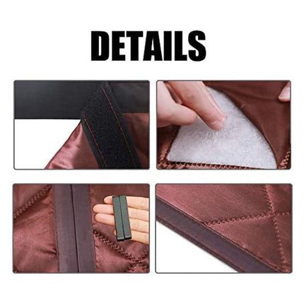 Self Priming Cotton Door Curtain Thickened Household Warm Wind Partiti